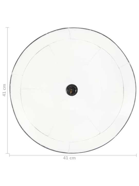 Tööstuslik laelamp 25 w must, ümmargune 41 cm e27