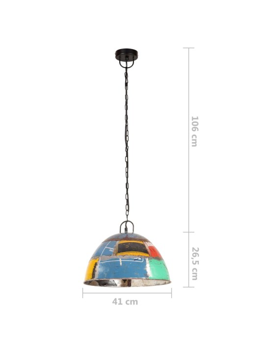 TÖÖSTUSLIK LAELAMP 25 W MITMEVÄRVILINE, ÜMMARGUNE 41 CM E27
