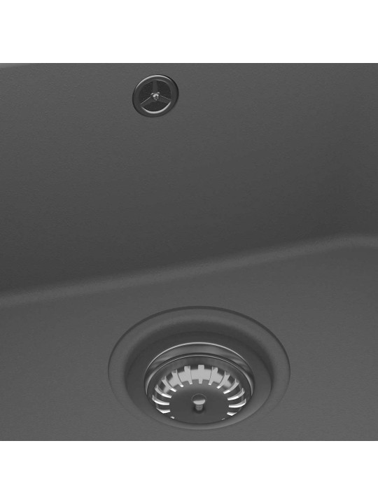 Köögikraanikauss hall 760x480x184 mm graniit