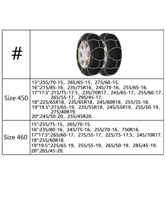 Lumeketid 2 tk 9 mm kn130