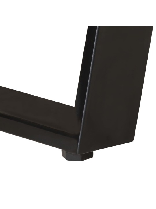 Kirjutuslaud, 107x45x79 cm, naturaalsete servadega akaatsiapuit