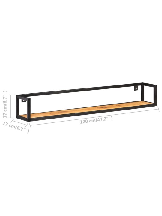 Seinariiulid 2 tk 120 cm toekas akaatsiapuit