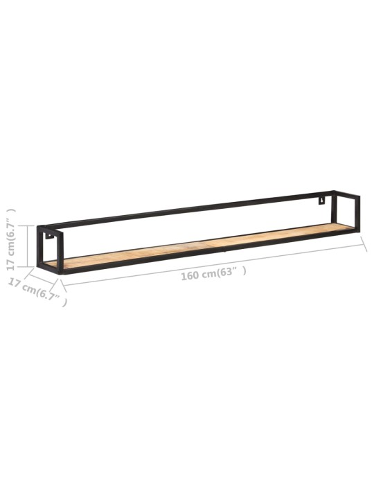 Seinariiulid 2 tk 160 cm toekas mangopuit