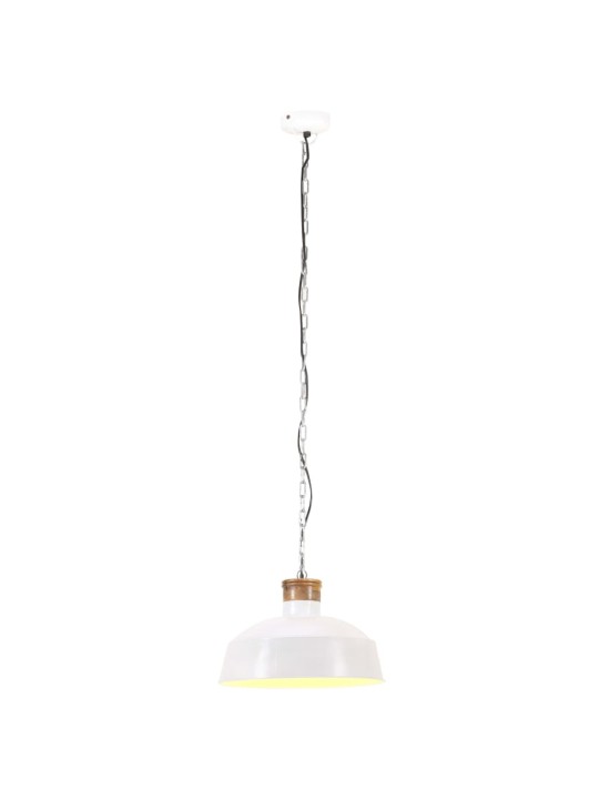 Tööstuslik laelamp 32 cm, valge e27