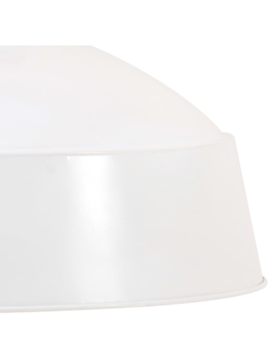 Tööstuslik laelamp 32 cm, valge e27