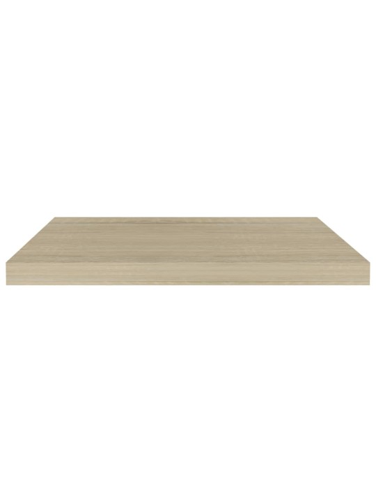 Seinariiulid, 2 tk, tammevärvi, 60 x 23,5 x 3,8 cm mdf