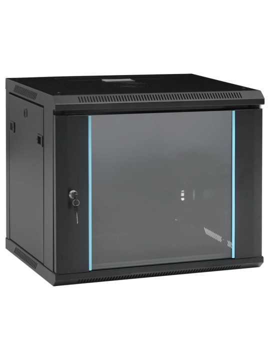 9u seinale paigaldatav võrgukapp 19" ip20 600 x 450 x 510 mm