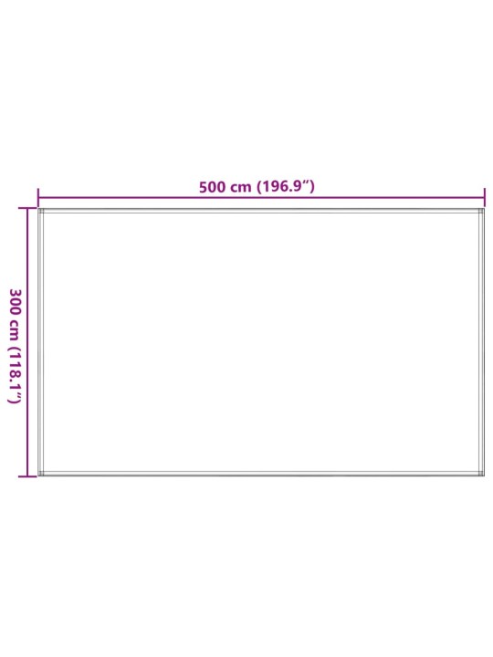 Telgimatt 300 x 500 cm pruun