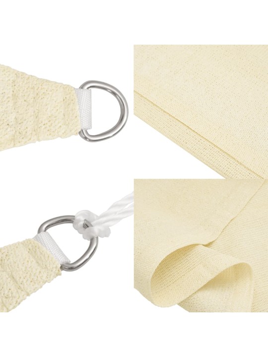 PÄIKESEPURI 160 G/M² KREEMJAS, 5 X 7 M, HDPE