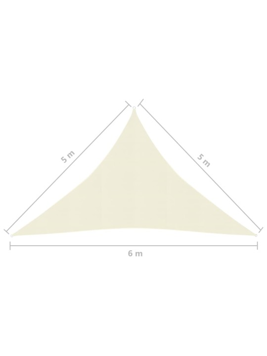 Päikesepuri 160 g/m² kreemjas 5 x 5 x 6 m hdpe