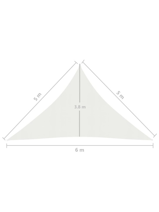 Päikesepuri 160 g/m² valge 5 x 5 x 6 m hdpe