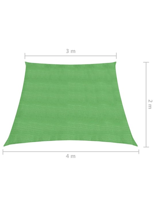 Päikesepuri 160 g/m² heleroheline 3/4 x 2 m hdpe