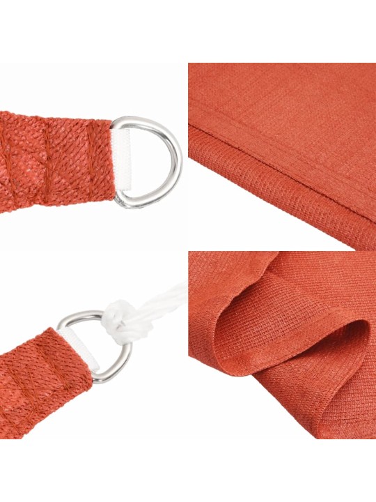 PÄIKESEPURI 160 G/M² TERRAKOTA 3 X 4 M HDPE