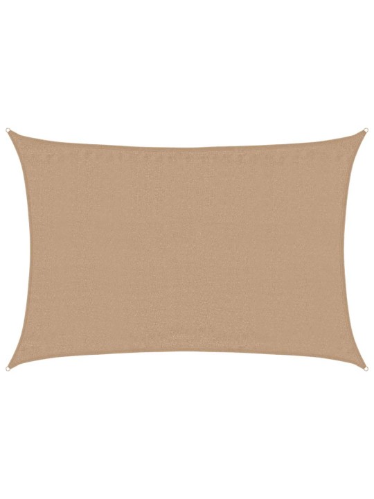 PÄIKESEPURI, 160 G/M², HALLIKASPRUUN, 4 X 5 M, HDPE