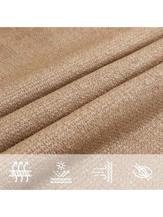 PÄIKESEPURI 160 G/M² PRUUNIKASHALL, 5 X 8 M HDPE