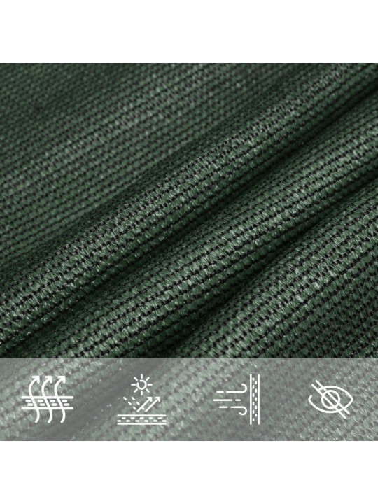 PÄIKESEPURI 160 G/M² TUMEROHELINE 2 X 3,5 M HDPE