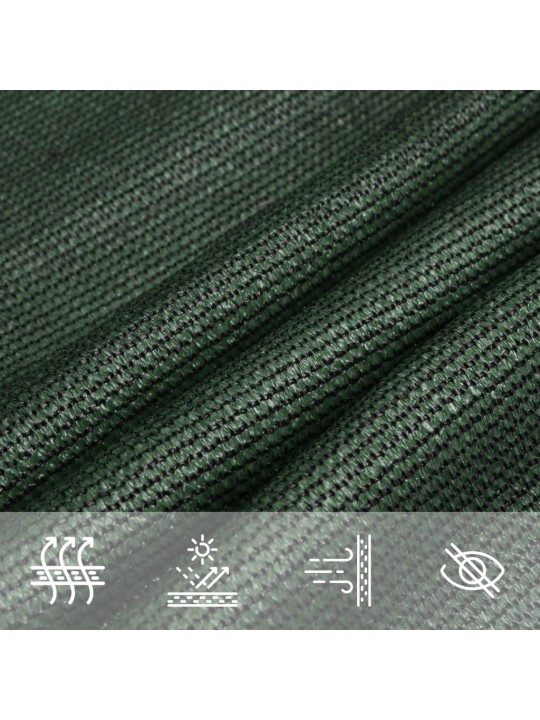 PÄIKESEPURI 160 G/M² TUMEROHELINE, 4/5 X 4 M HDPE