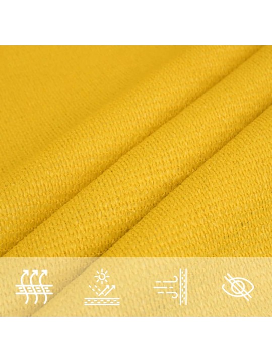 PÄIKESEPURI, 160 G/M², KOLLANE, 3 X 3 M, HDPE