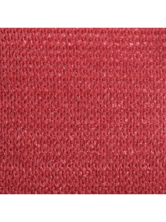 PÄIKESEPURI 160 G/M² PUNANE, 4 X 5 X 6,8 M, HDPE