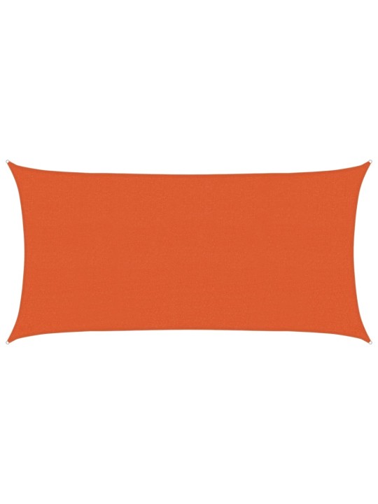 Päikesepuri 160 g/m² oranž, 2,5 x 5 m, hdpe