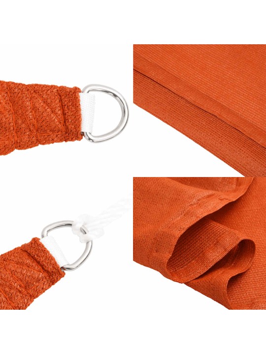 PÄIKESEPURI, 160 G/M², ORANŽ, 4 X 6 M, HDPE