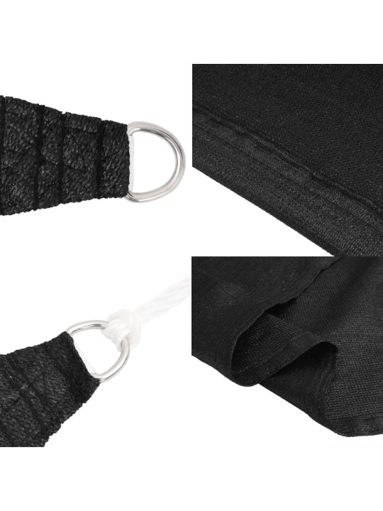 PÄIKESEPURI, 160 G/M², MUST, 4X6 M, HDPE