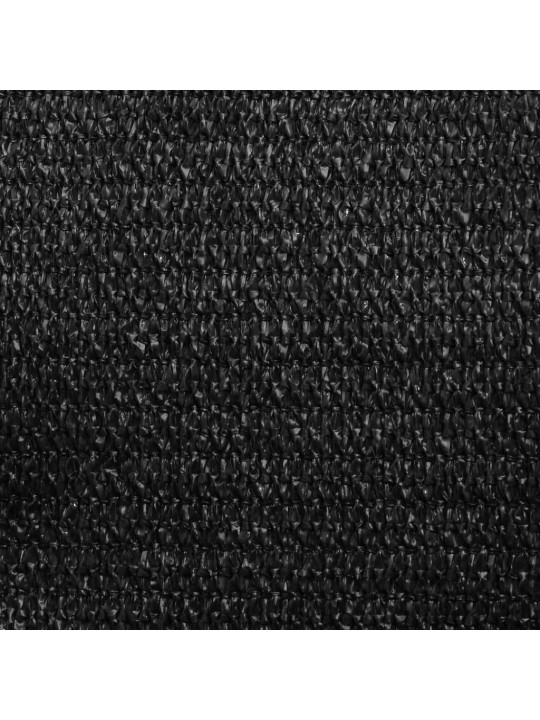 PÄIKESEPURI 160 G/M² MUST, 2,5 X 2,5 X 3,5 M, HDPE
