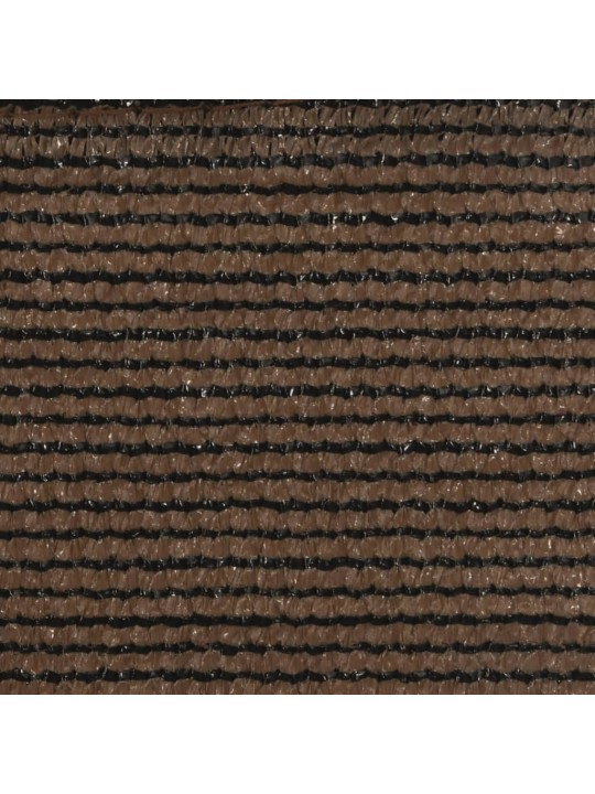PÄIKESEPURI, 160 G/M², PRUUN, 5 X 5 M, HDPE