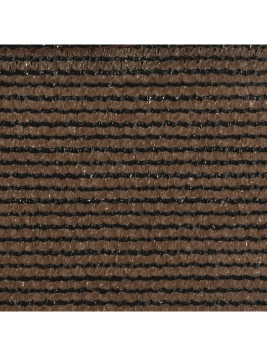 PÄIKESEPURI, 160 G/M², PRUUN, 6 X 6 M, HDPE
