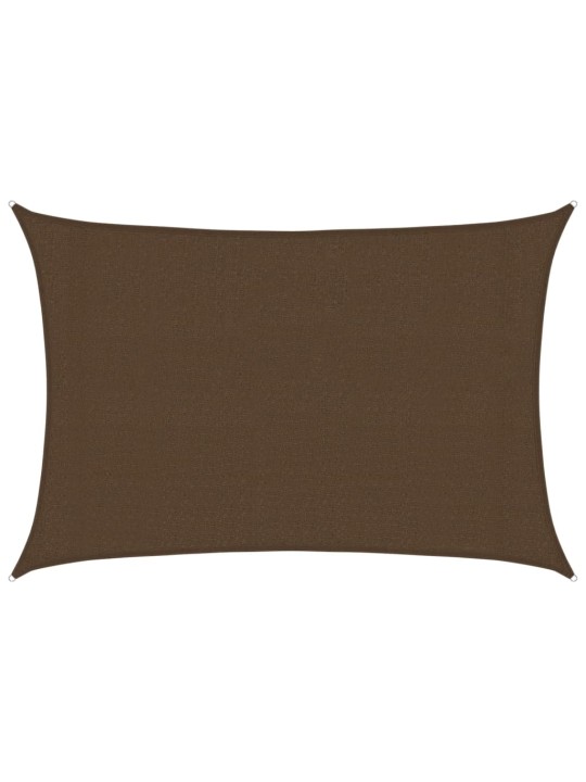 PÄIKESEPURI 160 G/M² PRUUN, 3 X 4 M, HDPE