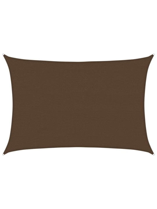 PÄIKESEPURI, 160 G/M², PRUUN, 4 X 6 M, HDPE