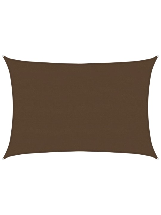 PÄIKESEPURI 160 G/M² PRUUN, 5 X 6 M, HDPE