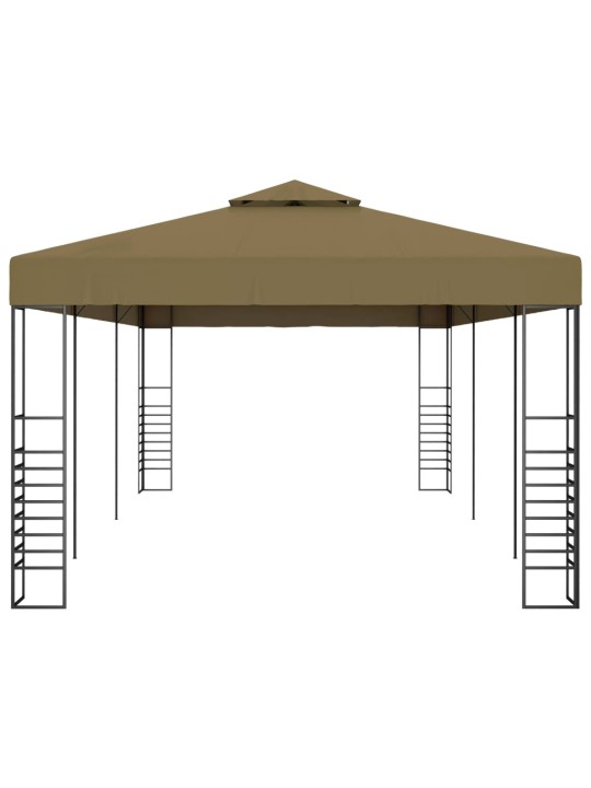 Varjualune 6 x 3 x 2,7 m pruunikashall 180 g/m²