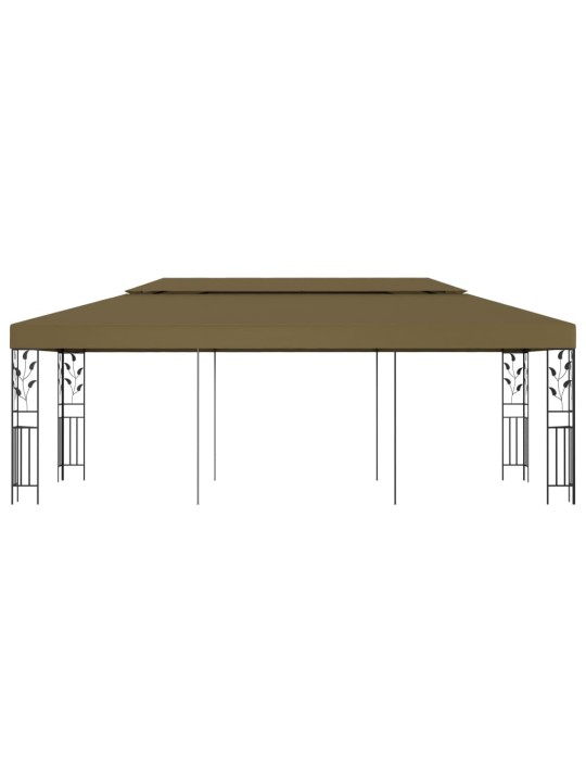 Varjualune 6 x 3 m pruunikashall 180 g/m²