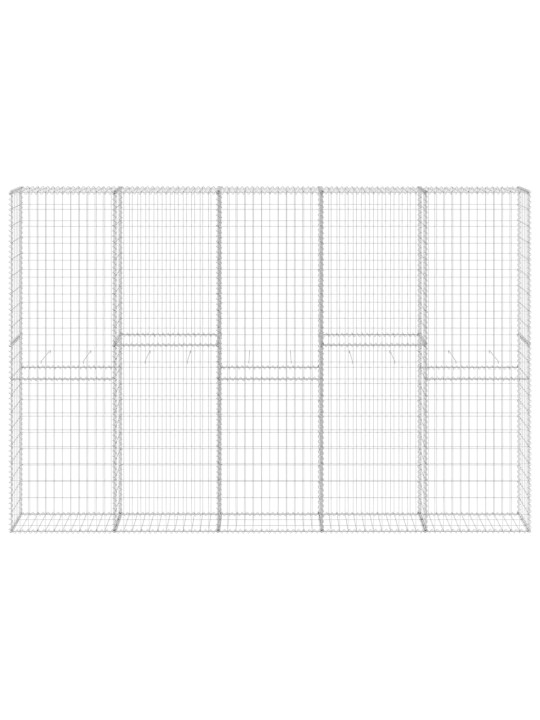 Kattega gabioonsein, tsingitud teras, 300 x 30 x 200 cm
