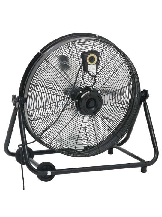 TRUMMELVENTILAATOR, 60 CM, 172,5 W, MUST