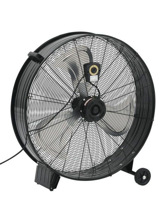 TRUMMELVENTILAATOR, 77 CM, 187,7 W, MUST