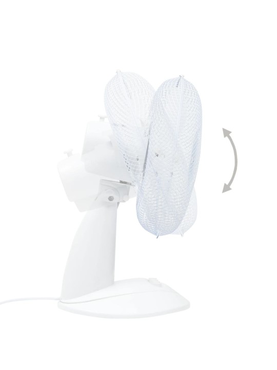 Lauaventilaator, 3 kiirust, 40 cm, 40 w, valge