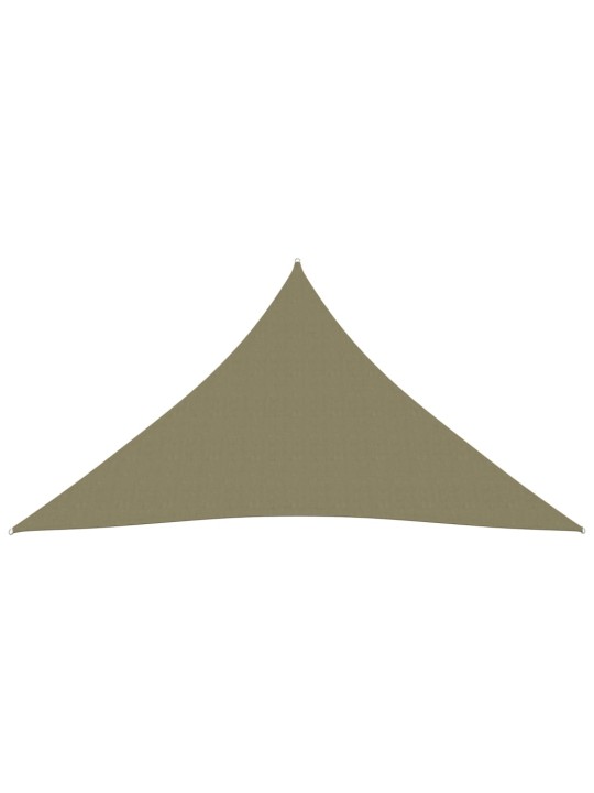 Päikesepuri, oxford-kangast, kolmnurkne, 5 x 6 x 6 m, beež