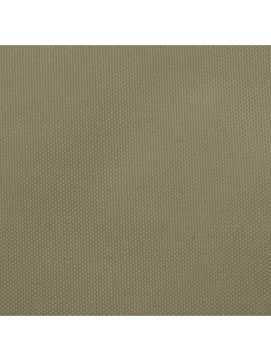Päikesepuri, oxford-kangast, kolmnurkne, 5 x 6 x 6 m, beež