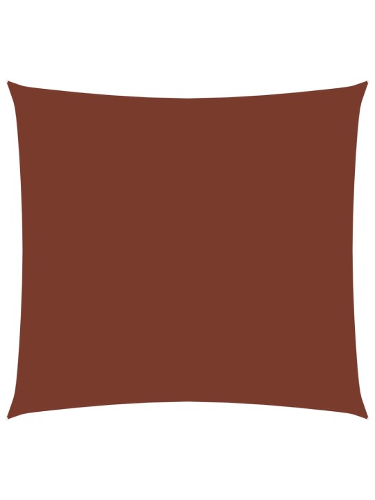 Oxford-kangast päikesepuri, ristkülik, 2 x 2,5 m terrakota