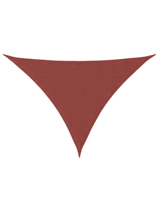 PÄIKESEPURI, OXFORD-KANGAS, KOLMNURK, 2,5X2,5X3,5 M, TERRAKOTA