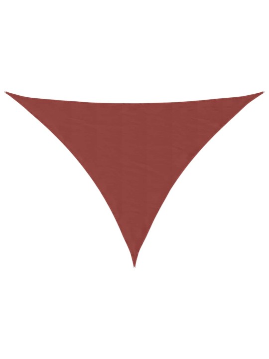 PÄIKESEPURI, OXFORD-KANGAST, KOLMNURKNE, 3X3X4,24 M, TERRAKOTA