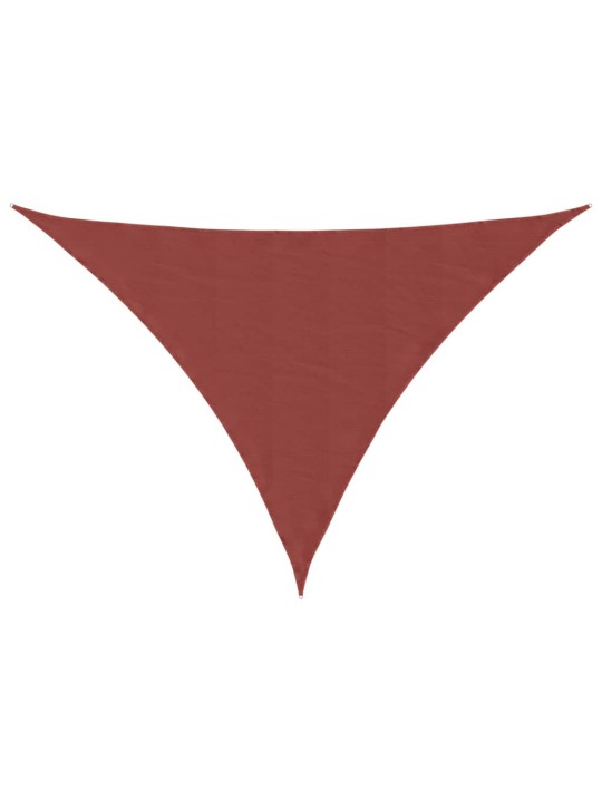 Päikesepuri, oxford-kangast, kolmnurk, 3,5x3,5x4,9 m, terrakota