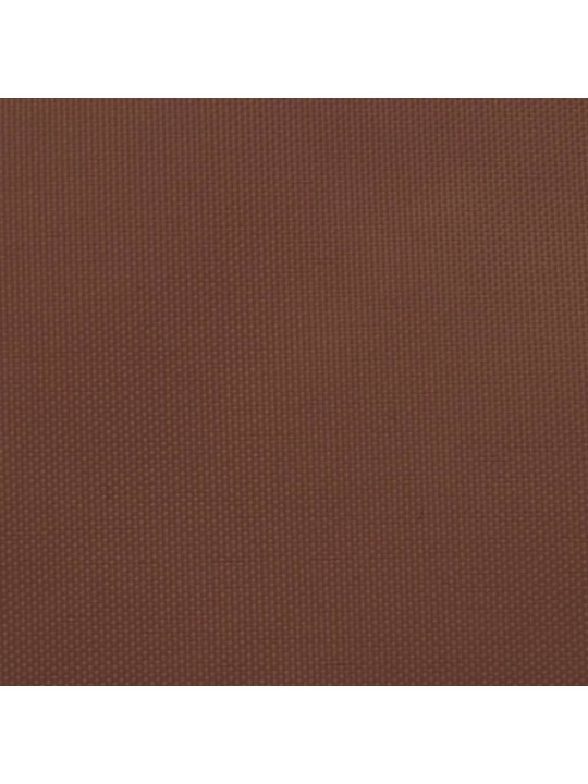 Päikesepuri, oxford-kangast, kolmnurkne, 5 x 5 x 6 m, terrakota