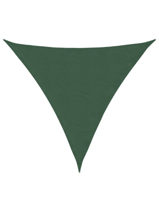 Päikesepuri, kolmnurk, 3,6 x 3,6 x 3,6 m, tumeroheline