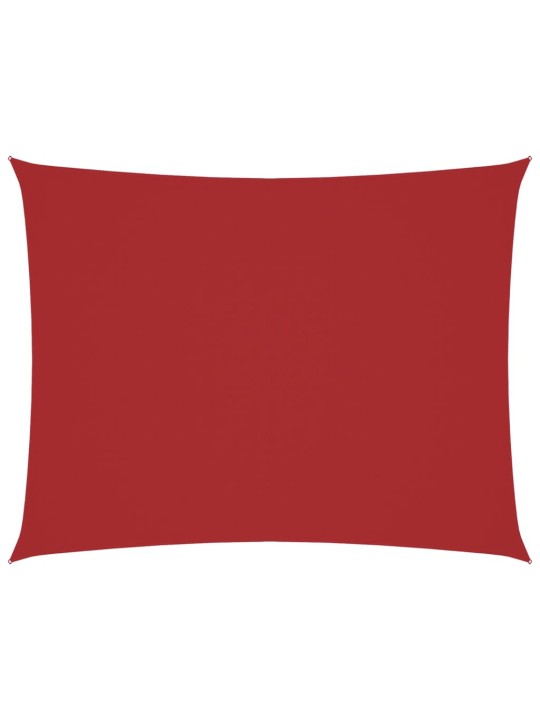 PÄIKESEPURI, RISTKÜLIK, OXFORD KANGAS, 2X3,5 M, PUNANE