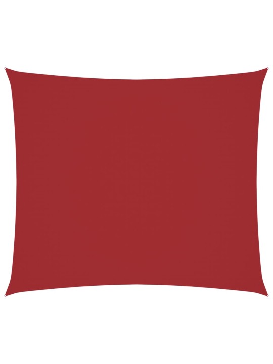 OXFORD-KANGAST PÄIKESEPURI, RISTKÜLIK, 2,5 X 3 M, PUNANE