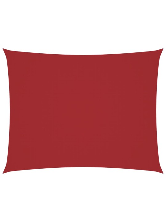OXFORD-KANGAST PÄIKESEPURI, RISTKÜLIK, 2,5 X 3,5 M PUNANE