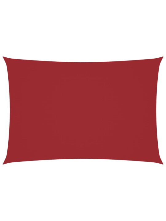 OXFORD-KANGAST PÄIKESEPURI, RISTKÜLIK, 2,5 X 4,5 M, PUNANE